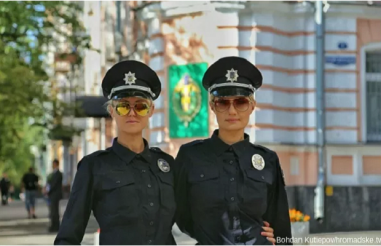 Киевская патрульная полиция дала присягу Украине