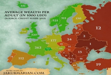 Швейцарский банк назвал Украину самой бедной страной Европы