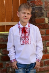 Сорочка-вышиванка детская,для мальчика "Мальчишья удаль" Киев
