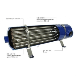 теплообменник для бассейна Emaux 40,60,75,120 kW Днепропетровск