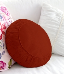 Декоративная подушка модель 2 круглая Винный Чернигов