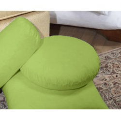 Декоративная круглая подушка модель 3 Салатовый Чернигов