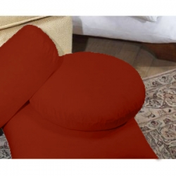 Декоративная круглая подушка модель 3 Винный Чернигов