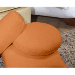 Декоративная круглая подушка модель 3 Медовый Чернигов