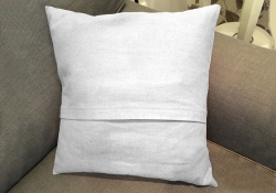 Декоративная подушка квадратная модель 2 Белый Чернигов