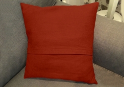Декоративная подушка квадратная модель 2 Винный Чернигов