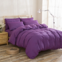 Подростковый комплект постельного белья Фиолетовый Премиум Чернигов