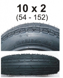 Шина (покрышка) 10 х 2 (54 - 152) CHAO YANG для детской коляски Белая Церковь